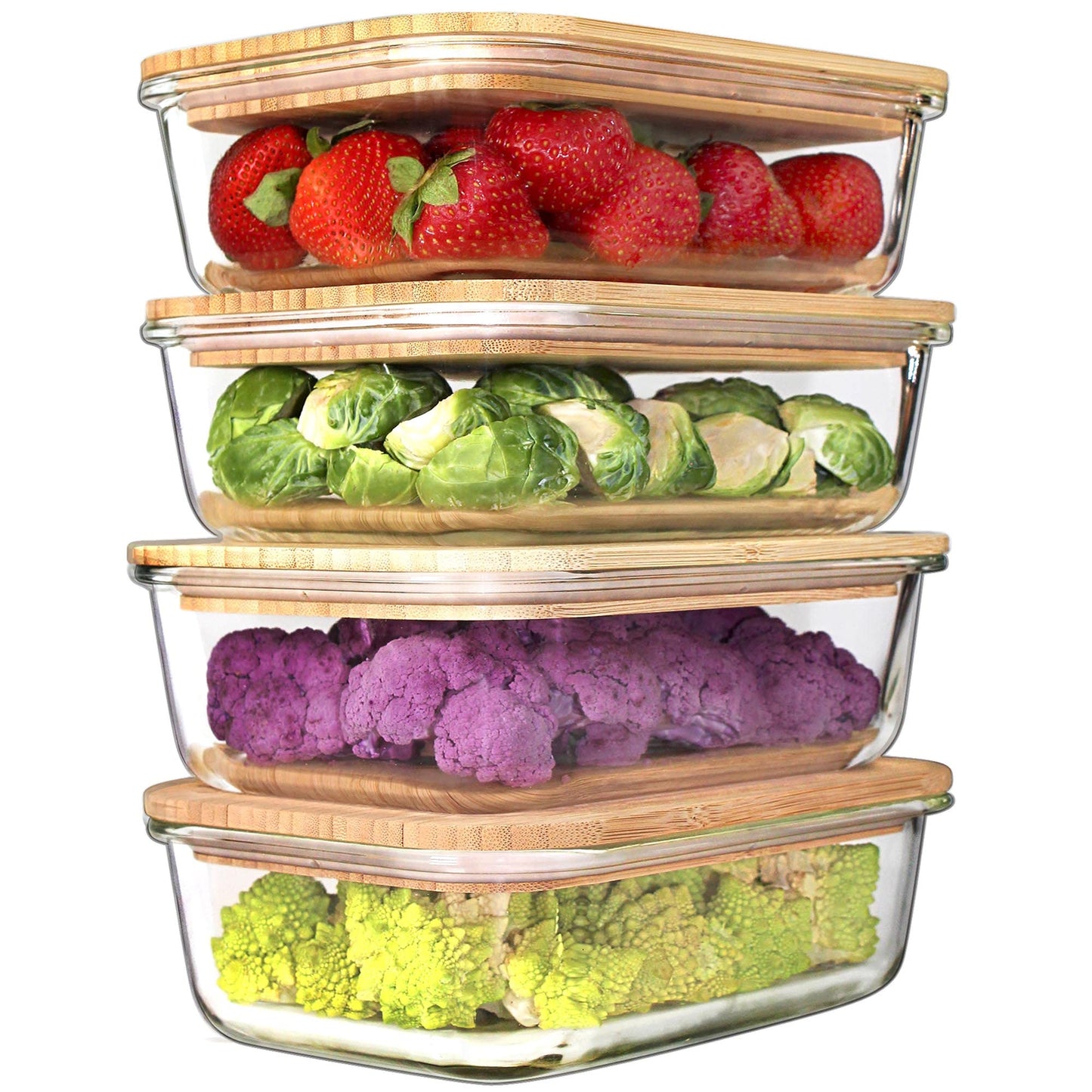 Cervora Glass Meal Prep Set